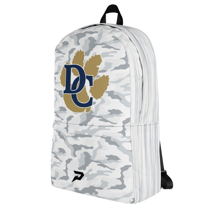Douglas County High School Backpack - White Camo