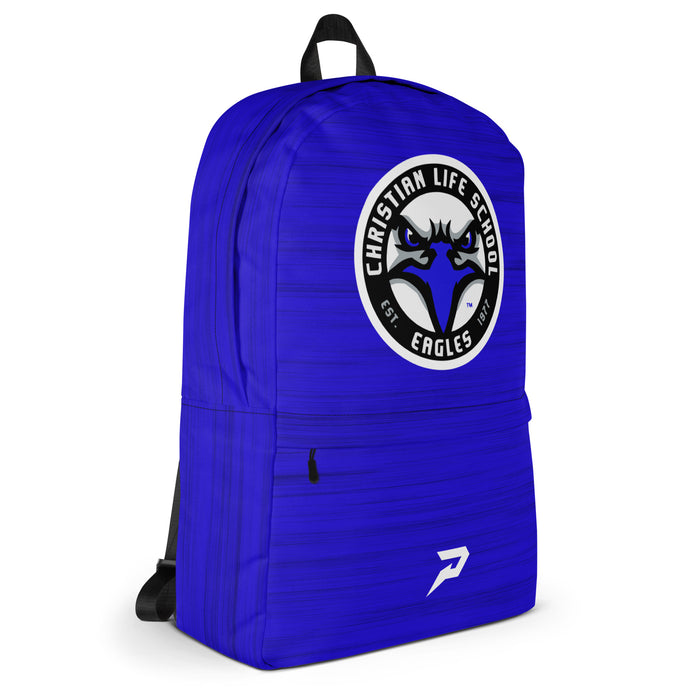 Christian Life School Backpack Royal Blue