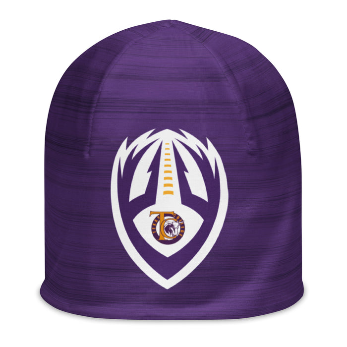 Texas College Performance Beanie - Heather Purple