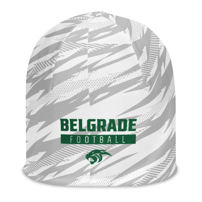 Belgrade High School Beanie - White Camo