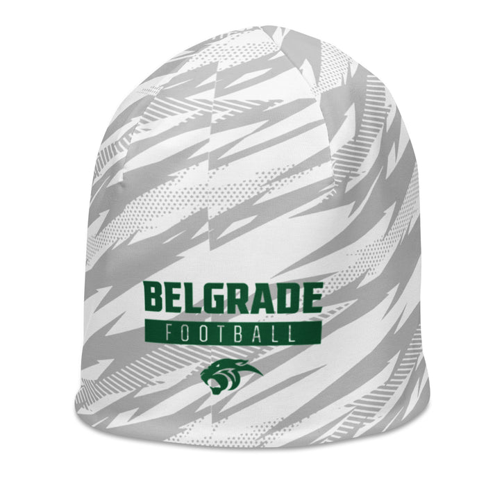 Belgrade High School Beanie - White Camo