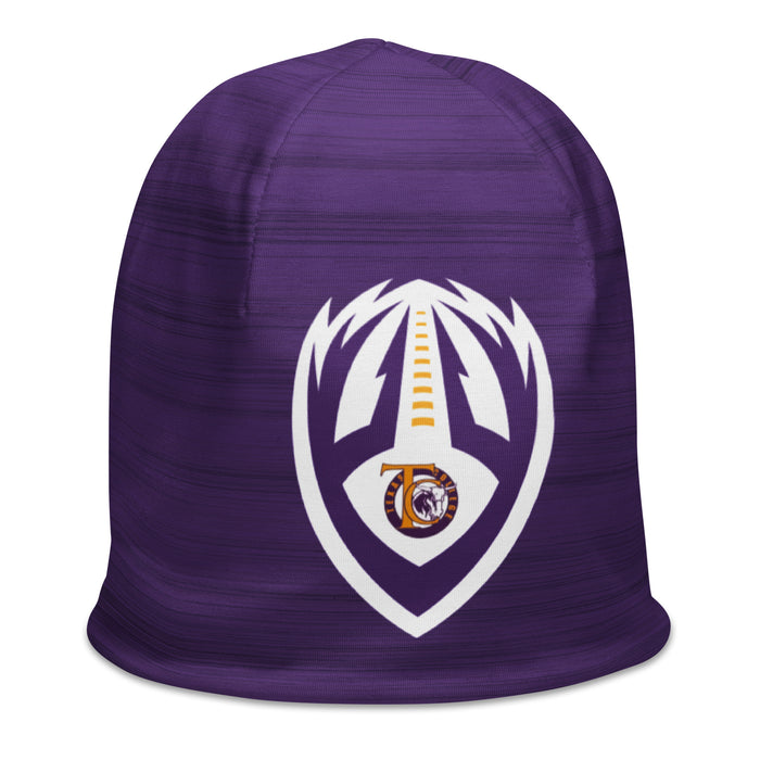 Texas College Performance Beanie - Heather Purple