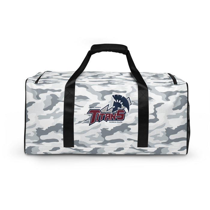 Central Georgia Technical College Duffle Bag - White Camo