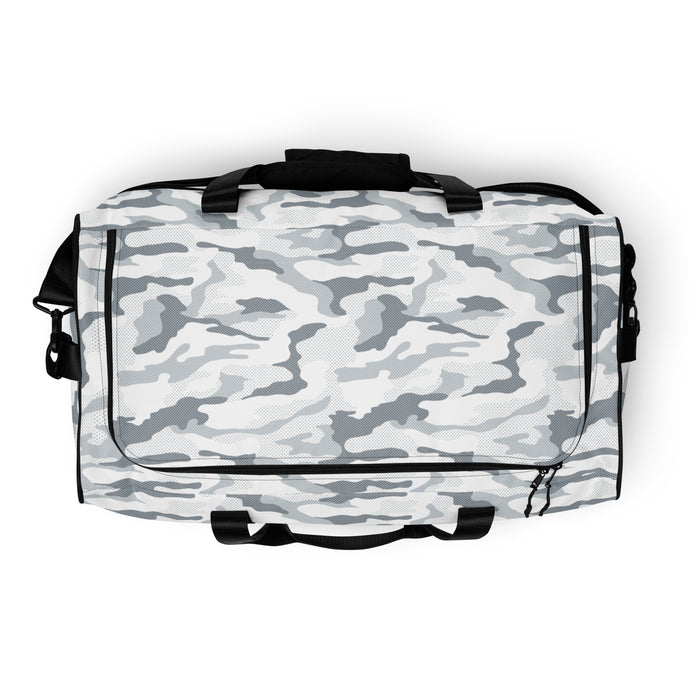 Belgrade High School Duffle Bag - White Camo