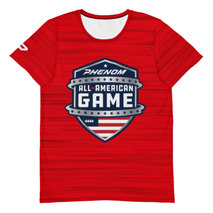 Phenom All-American Game Fans Red SS Performance Tee