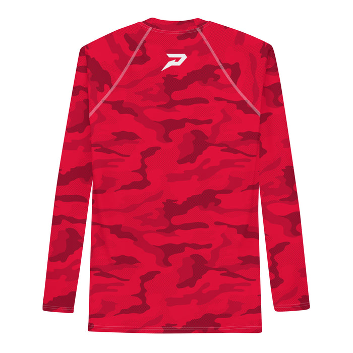 FSG Red Camo LS Compression Shirt