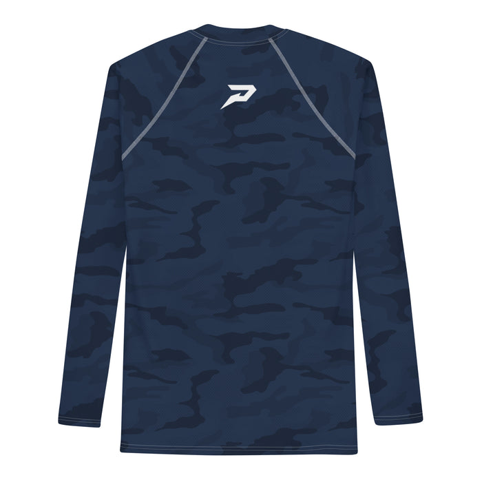 Portal Panthers Navy Camo LS Compression Shirt