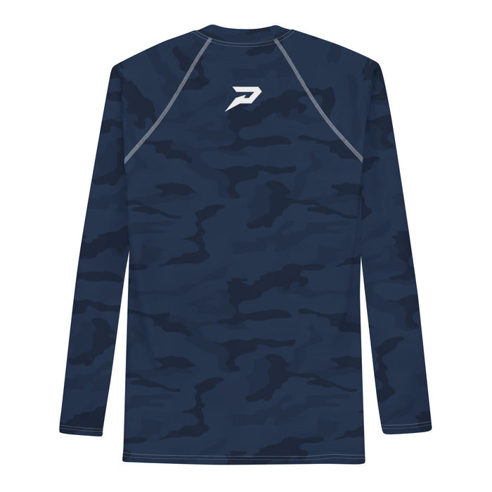 Central Georgia Technical College Game Staff Navy LS Compression Shirt