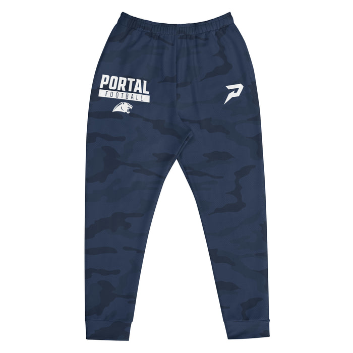 Portal Panthers Navy Camo Men's Joggers