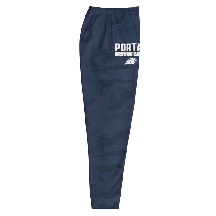 Portal Panthers Navy Camo Men's Joggers