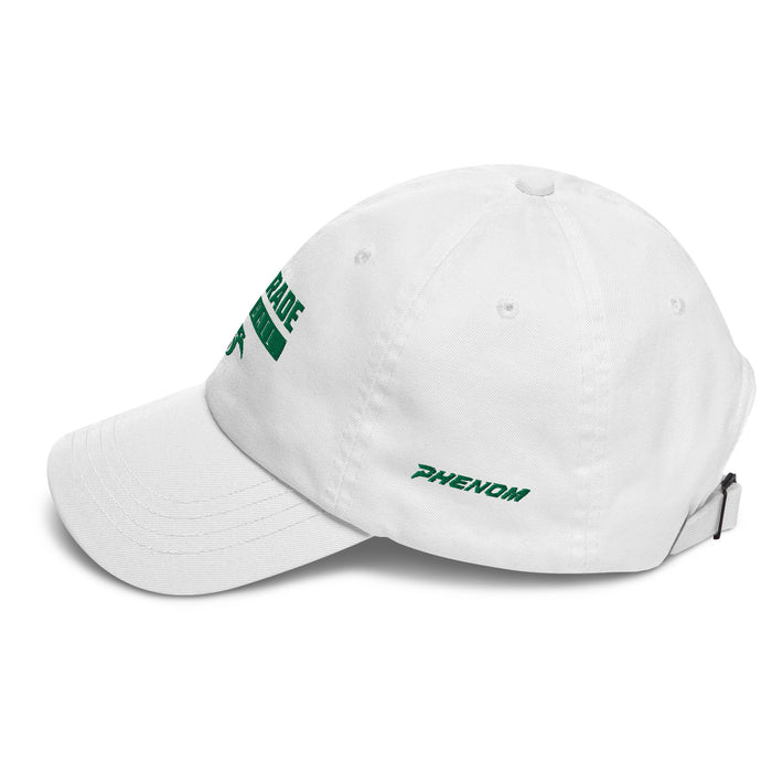 Belgrade high School Unstructured Cap White