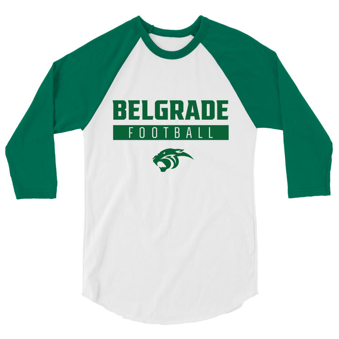 Belgrade High School 3/4 Sleeve Raglan Shirt