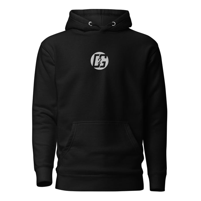 Deuce Geralds Embroidered Logo Unisex Hoodie - Black