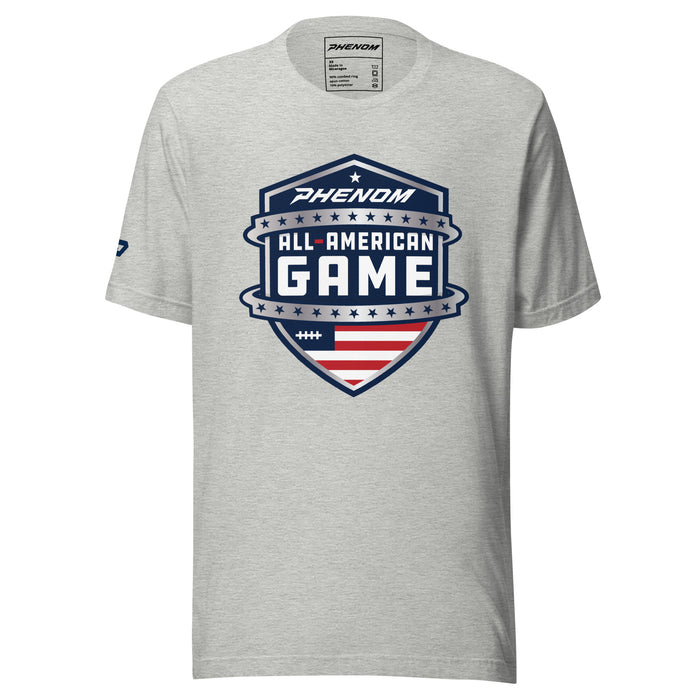 Phenom All-American Game Fans Heather Grey Unisex Tee