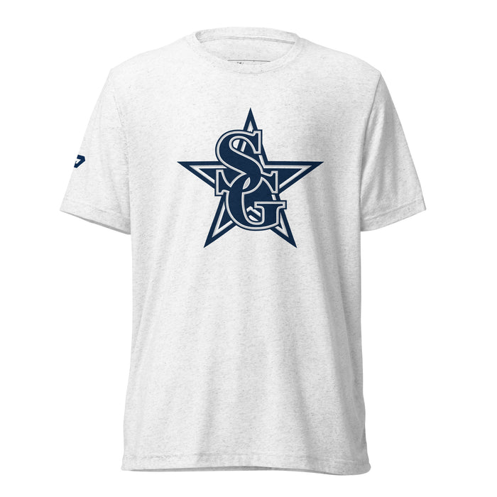 South Gwinnett High School Tri-Blend Tee - White