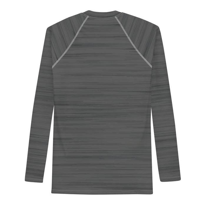 Palmetto Football Heather Gray LS Compression Shirt