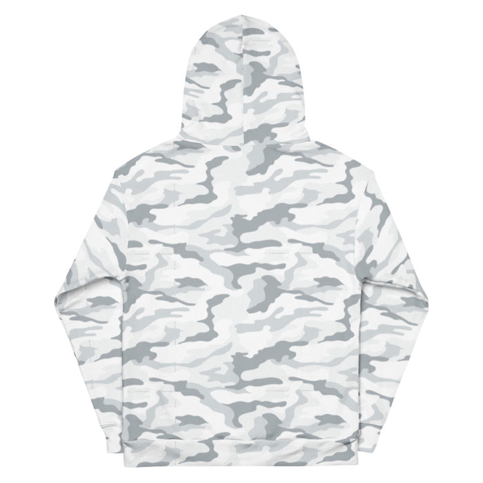 Minutemen Football White Camo Hoodie